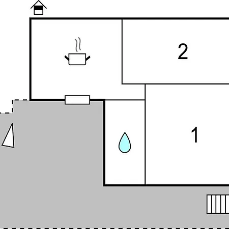 Casa Rosa アパート リカーディ